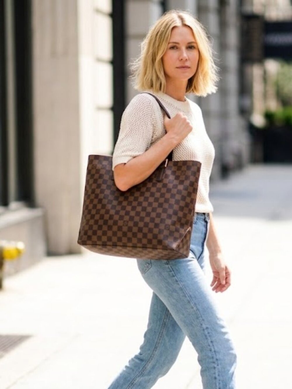 Louis Vuitton Cabas Mezzo Browns Damier